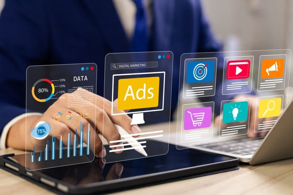 Infographic on creating a successful ad campaign for digital marketing that boosts business growth