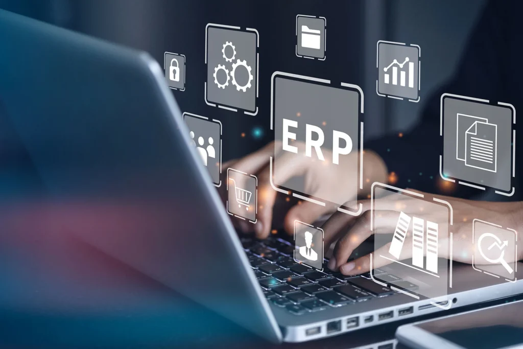 ERP software for small businesses, offering cloud-based solutions and integrated systems for efficient management