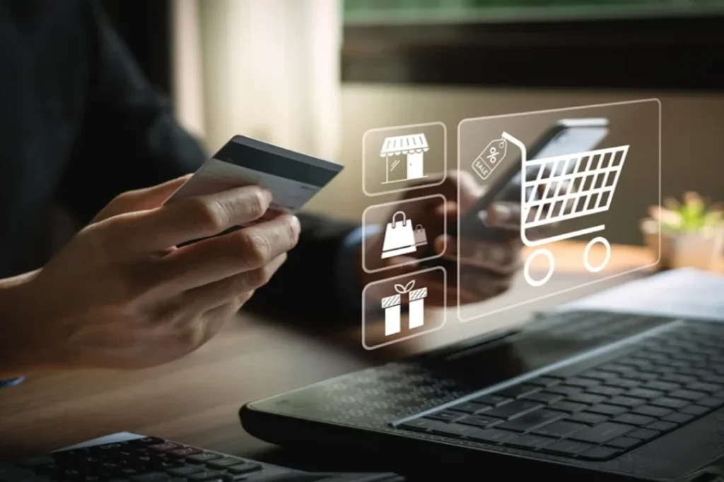 Visual representation of advanced e-commerce strategies and tools transforming the online retail landscape